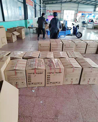发往江苏化工厂现场 
